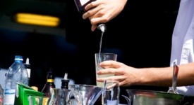Mixing of a cocktail