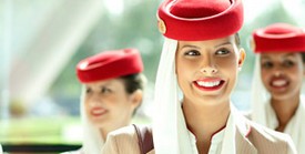 Emirates Airlines incontra potenziali assistenti di volo in Italia