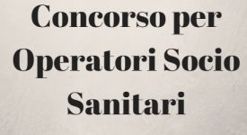 Concorso Operatori Socio Sanitari