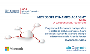 Master SDA Bocconi Microsoft Capgemini