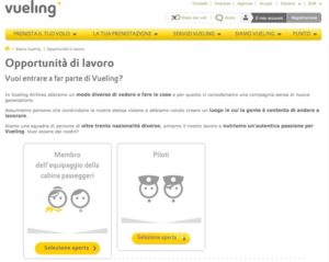 Vueling assume assistenti di volo, l’open day di Roma