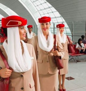 Emirates Airlines seleziona assistenti di volo, i recruiting days di febbraio