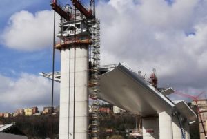 Nuovo Ponte di Genova: da Fincantieri la dedica all'Italia