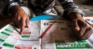 calo degli annunci di lavoro