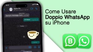 doppio account WhatsApp
